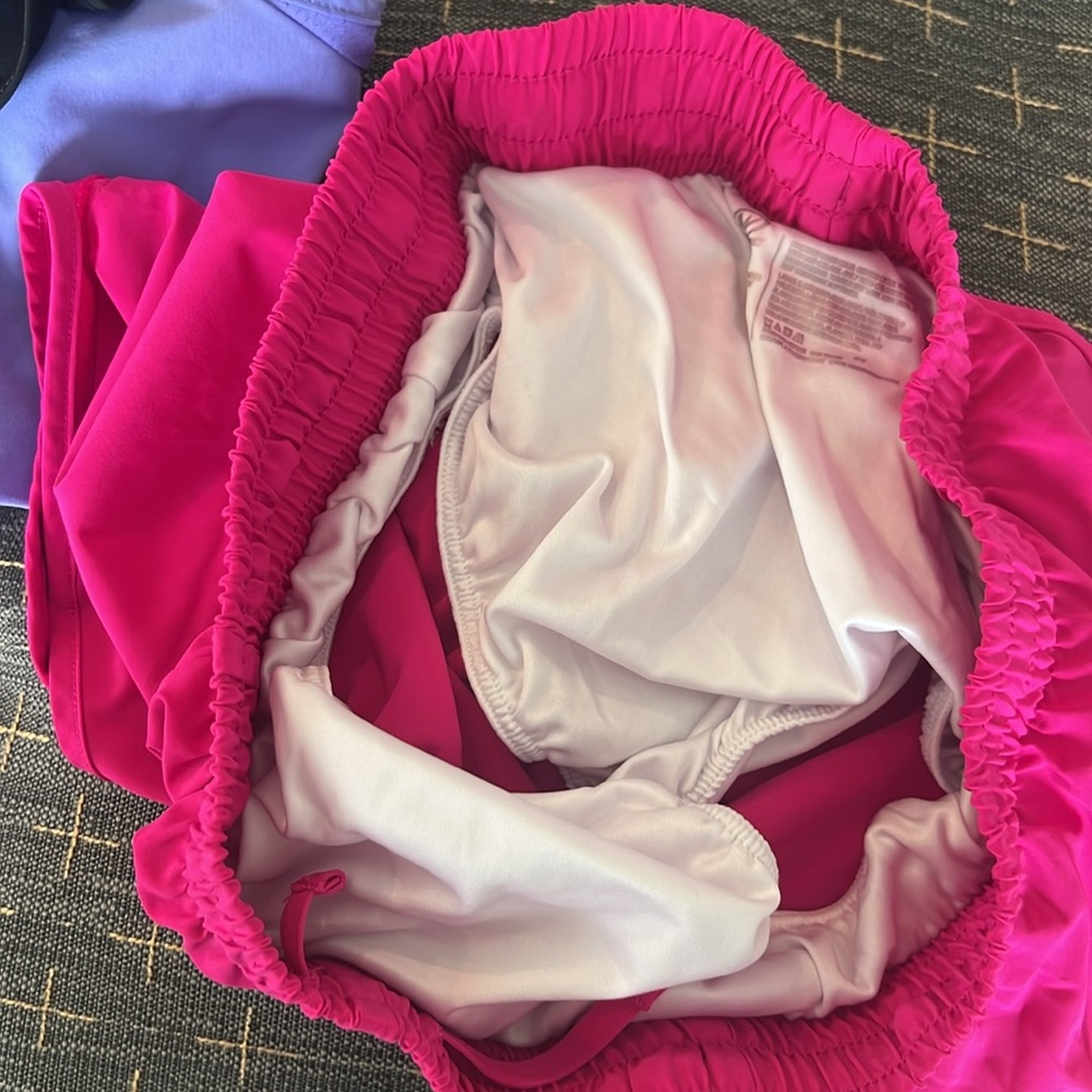 6 Pack! Athletic Works Girls Active Shorts - XXL/18 - Picture 4 of 5